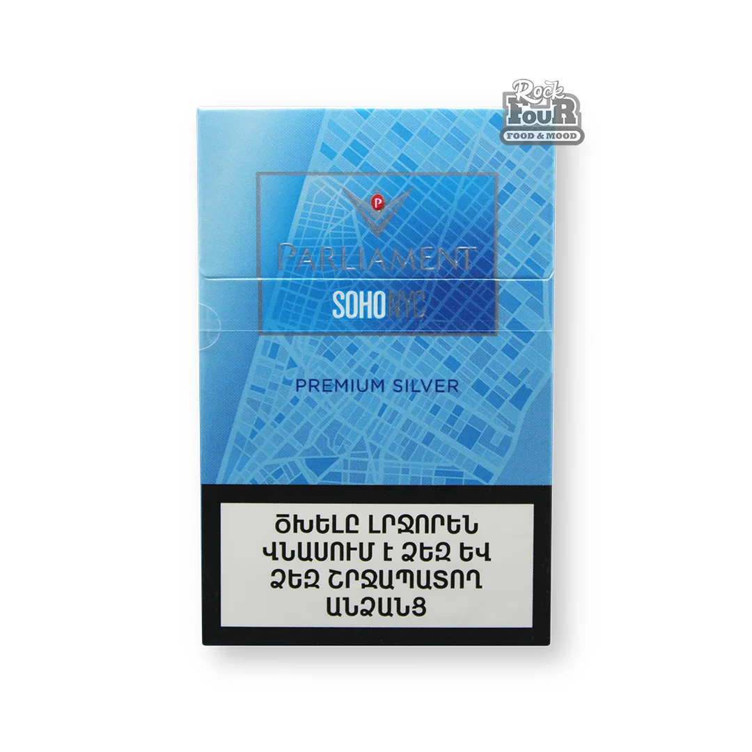 Cigarettes "PARLIAMENT SOHONYC Premium Silver"